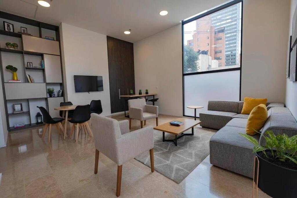 Апартаменти Acogedor Loft En Centro Internacional De Богота Екстер'єр фото